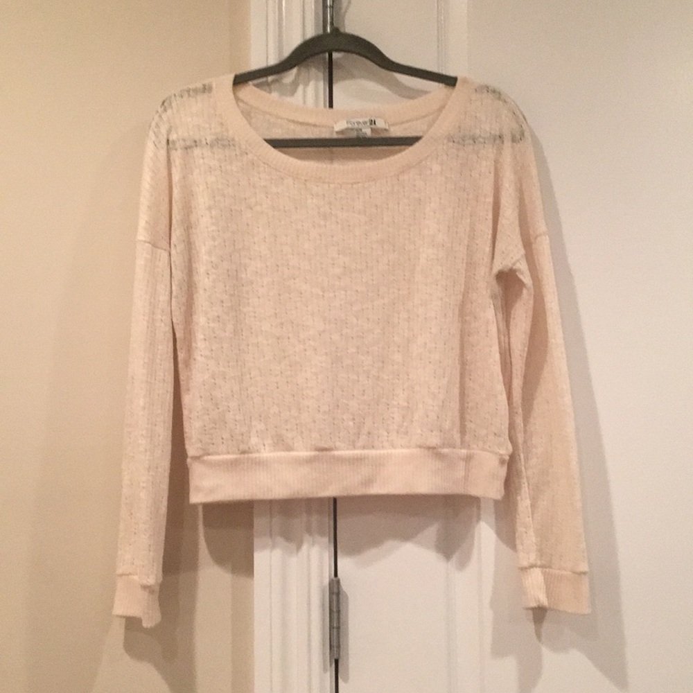 Cropped sweater